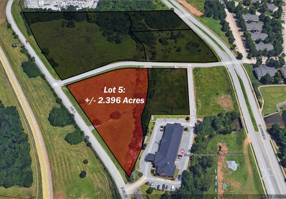 6th Street Parcel 3 Lowell, Ar 72745 Lindsey & Associates